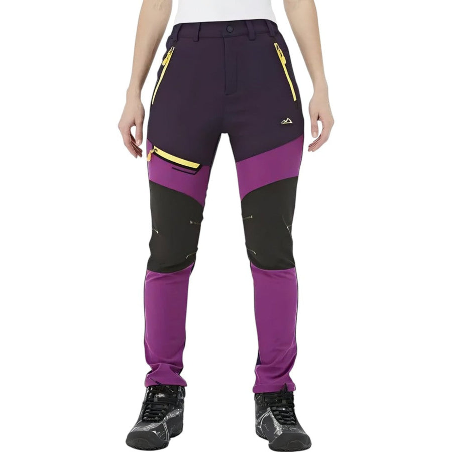 Women's Fleece Lined Hiking Pants Warm Windproof Outdoor Trousers – product view 8 | Great Lakes Outdoor