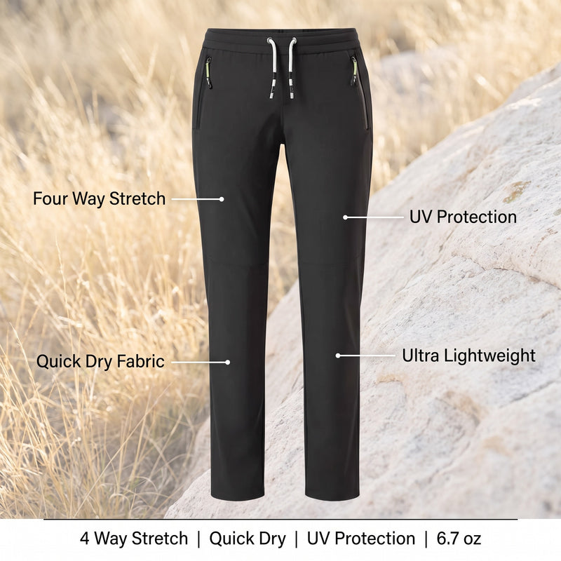 Women’s Lightweight Hiking Pants Quick Dry Breathable UV Protection, product photo 2
