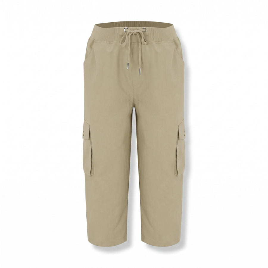 Women’s Lightweight Hiking Pants Stretch Elastic Waist Wide Leg, product photo 1