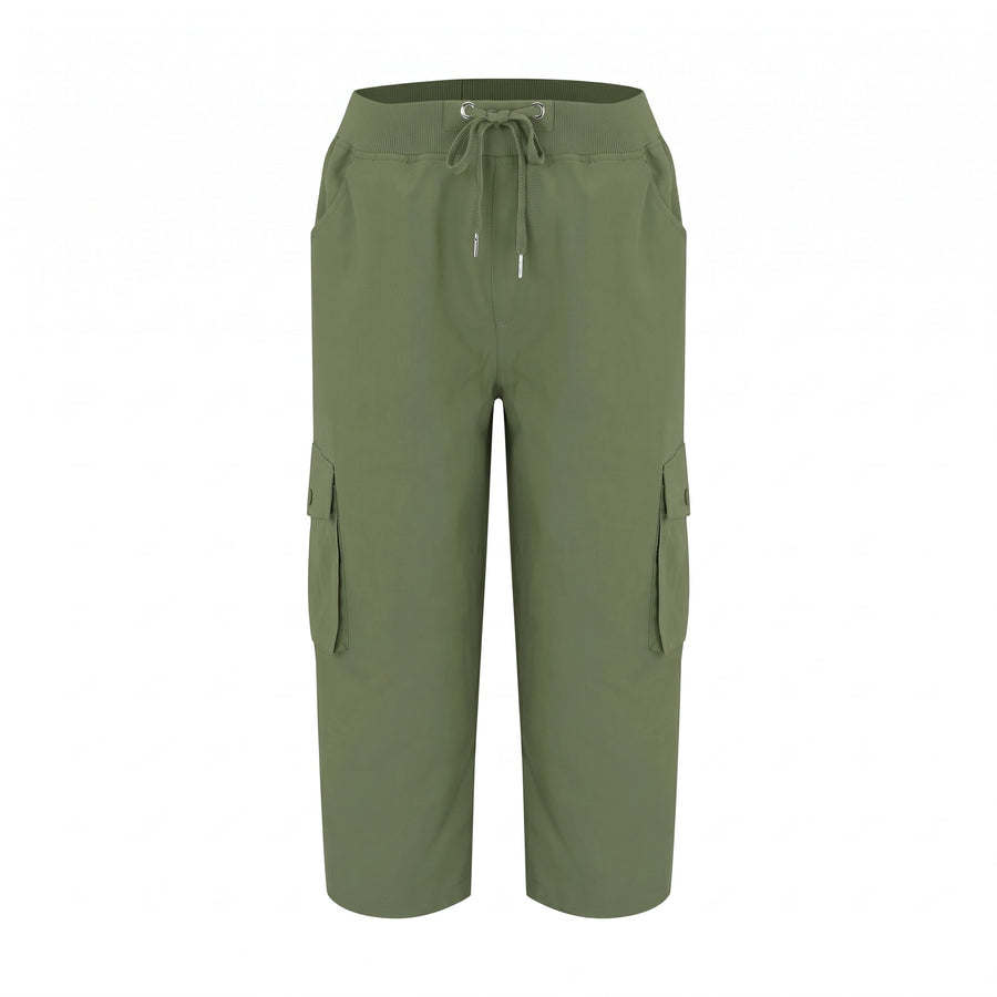 Women’s Lightweight Hiking Pants Stretch Elastic Waist Wide Leg, product photo 6