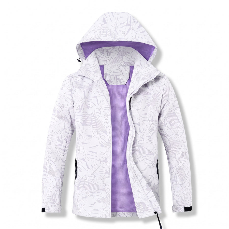 Women's Outdoor Sport Jacket Detachable Hood Single Layer Zip, product photo 6