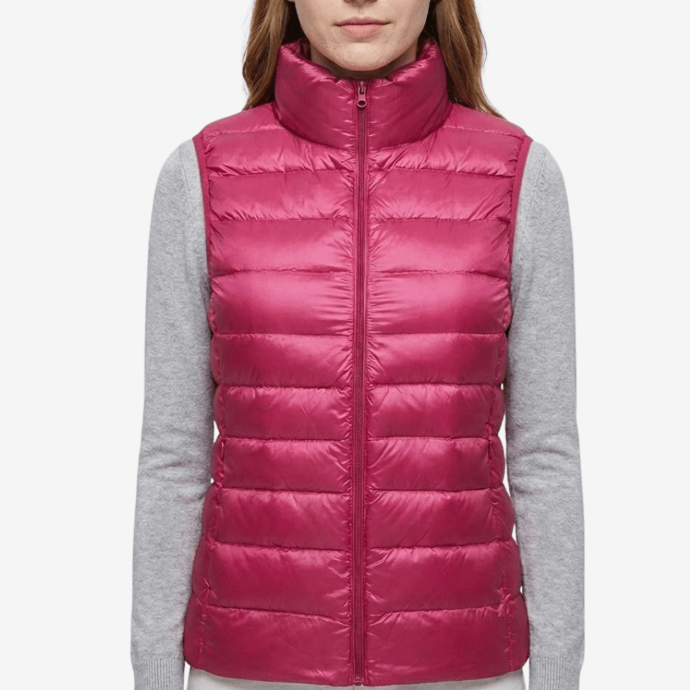 Women's Packable Down Vest Lightweight Warm Outdoor Layer – product view 1 | Great Lakes Outdoor