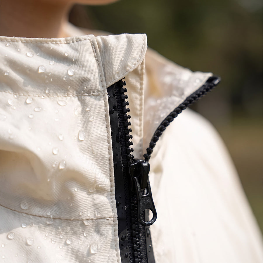 Women’s Rain Poncho Waterproof Breathable Packable Hooded Cape, product photo 4