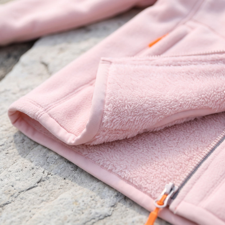 Women's Reversible Winter Coat Thickened Fluffy Warm Casual Jacket, product photo 4