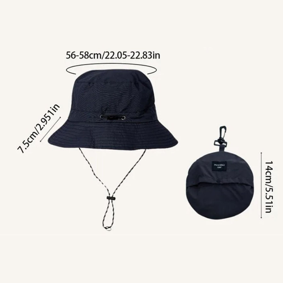 Women's Summer Hiking Hat Wide Brim Sun Protection Cap – product view 5 | Great Lakes Outdoor