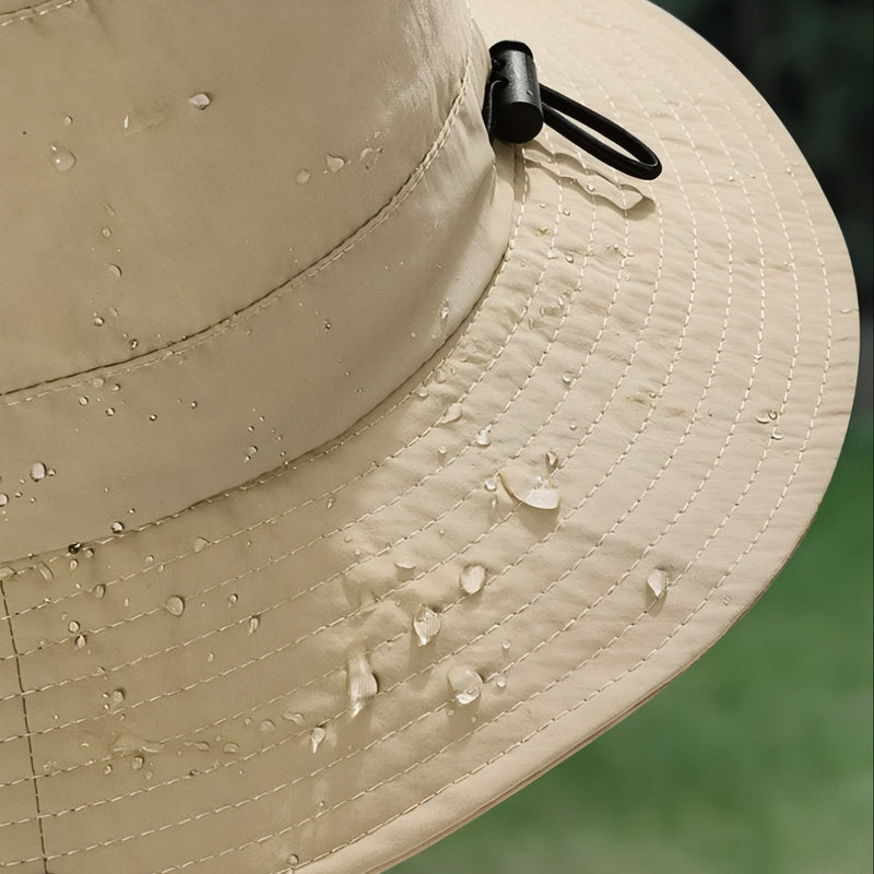 Women's Summer Hiking Hat Wide Brim Sun Protection Cap – product view 6 | Great Lakes Outdoor