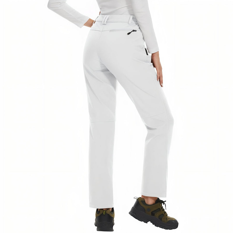 Women's Warm Waterproof Hiking Pants Winter Outdoor Fleece-Lined Trousers – product view 2 | Great Lakes Outdoor