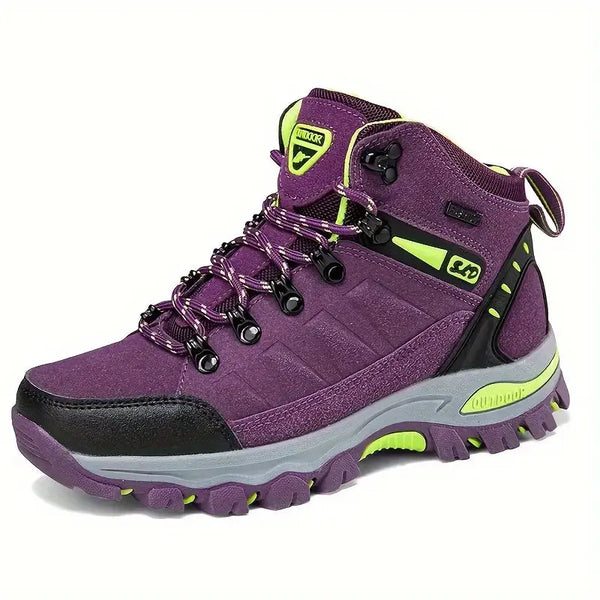 Women’s Waterproof Hiking Boots Wide Fit Supportive Outdoor Shoes