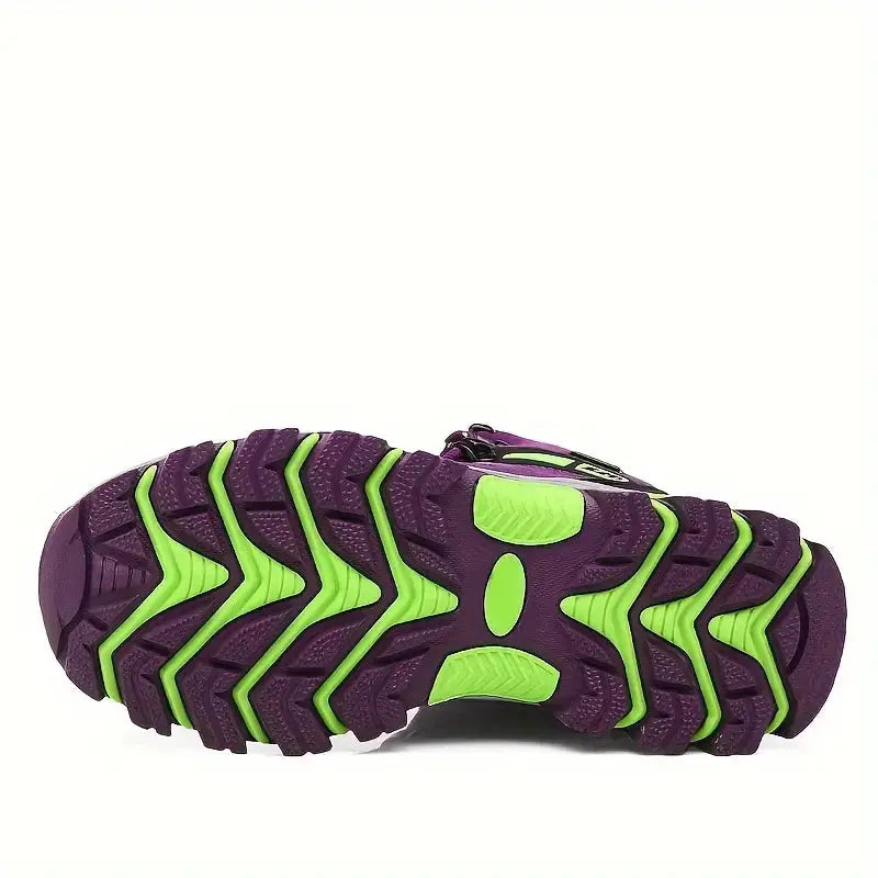 Women’s Waterproof Hiking Boots Wide Fit Supportive Outdoor Shoes – product view 7 | Great Lakes Outdoor