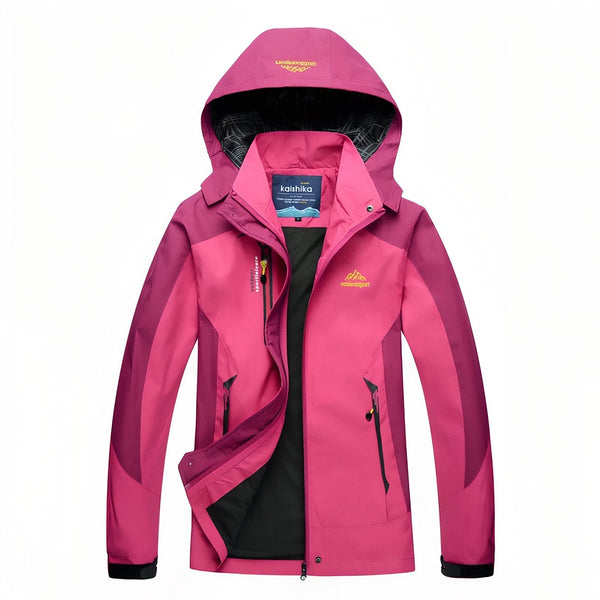 Women's Waterproof Hiking Jacket Breathable Windproof Outdoor Shell