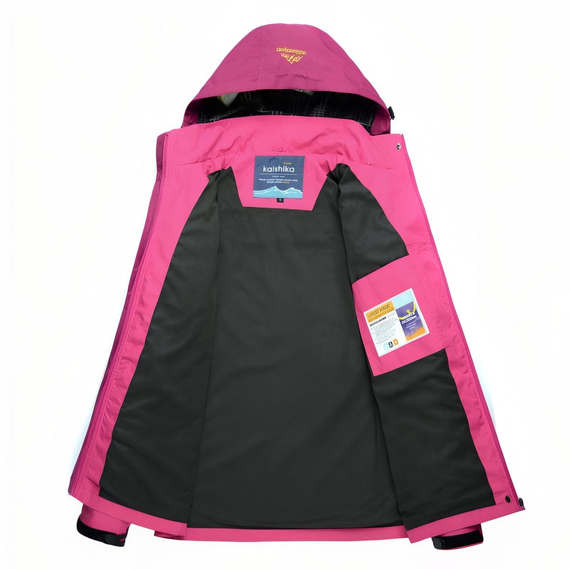 Women's Waterproof Hiking Jacket Breathable Windproof Outdoor Shell – product view 8 | Great Lakes Outdoor
