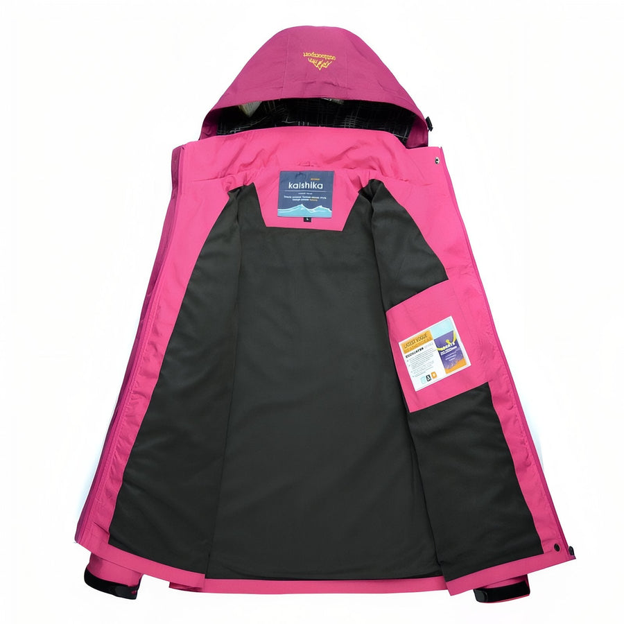 Women's Waterproof Hiking Jacket Breathable Windproof Outdoor Shell – product view 8 | Great Lakes Outdoor