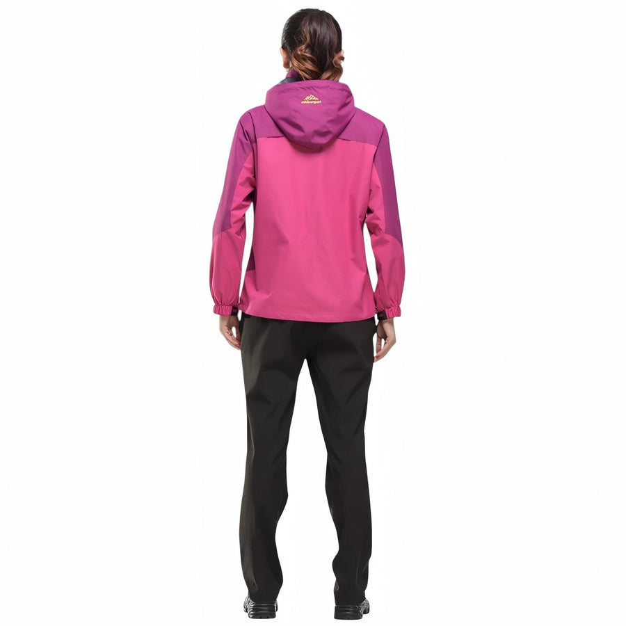 Women's Waterproof Hiking Jacket Breathable Windproof Outdoor Shell – product view 15 | Great Lakes Outdoor