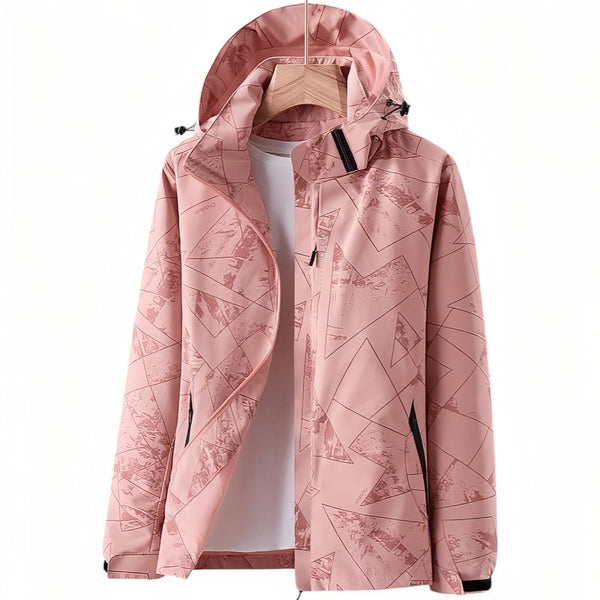 Women's Waterproof Hiking Jacket Windproof Outdoor Trail Shell