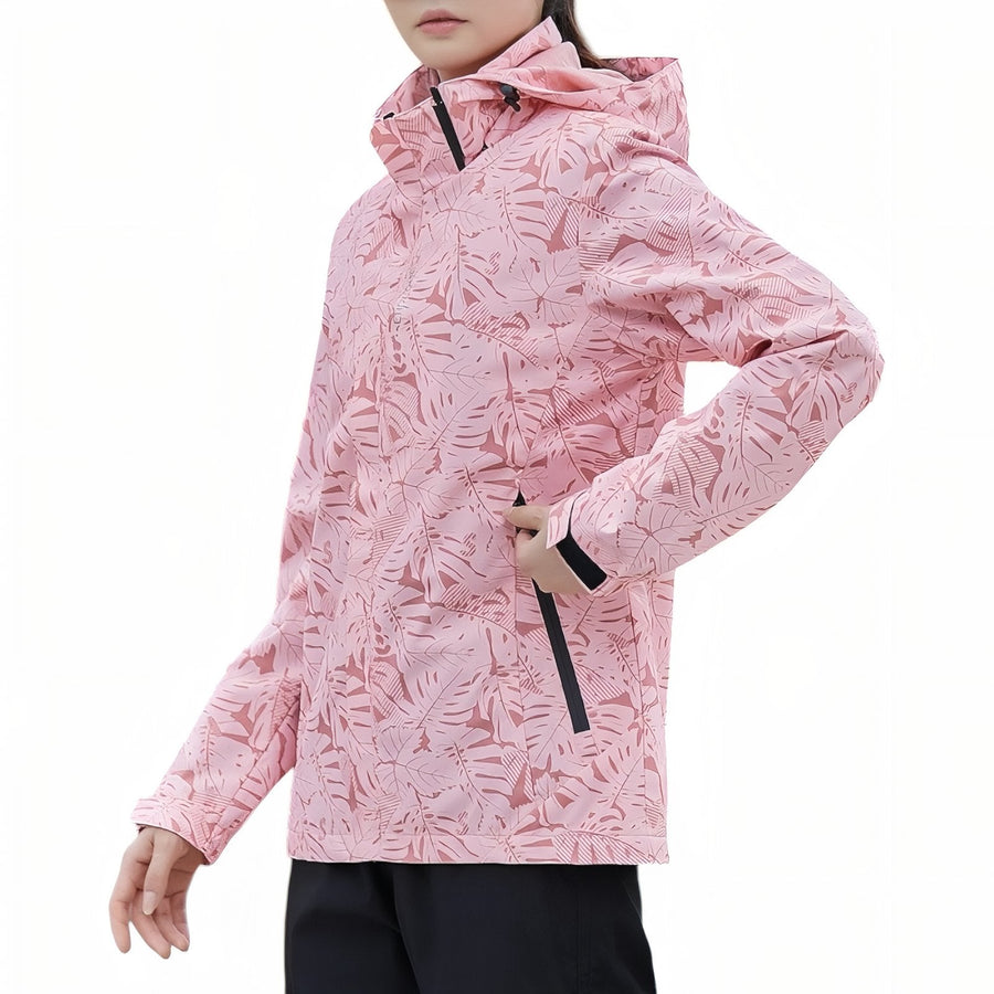 Women's Waterproof Hiking Jacket Windproof Outdoor Trail Shell – product view 2 | Great Lakes Outdoor