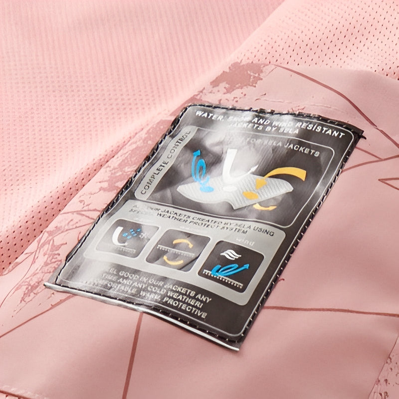 Women's Waterproof Hiking Jacket Windproof Outdoor Trail Shell – product view 12 | Great Lakes Outdoor