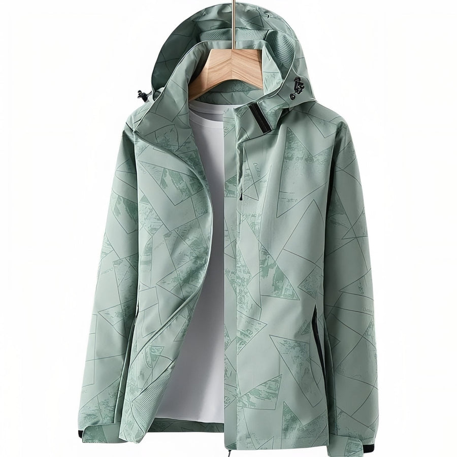 Women's Waterproof Hiking Jacket Windproof Outdoor Trail Shell – product view 15 | Great Lakes Outdoor
