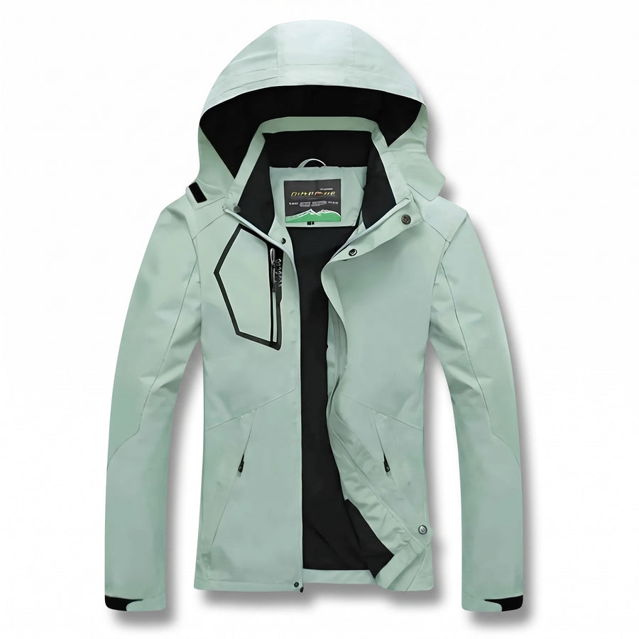 Women’s Waterproof Hiking Jacket Windproof Warm Trekking Coat, product photo 1