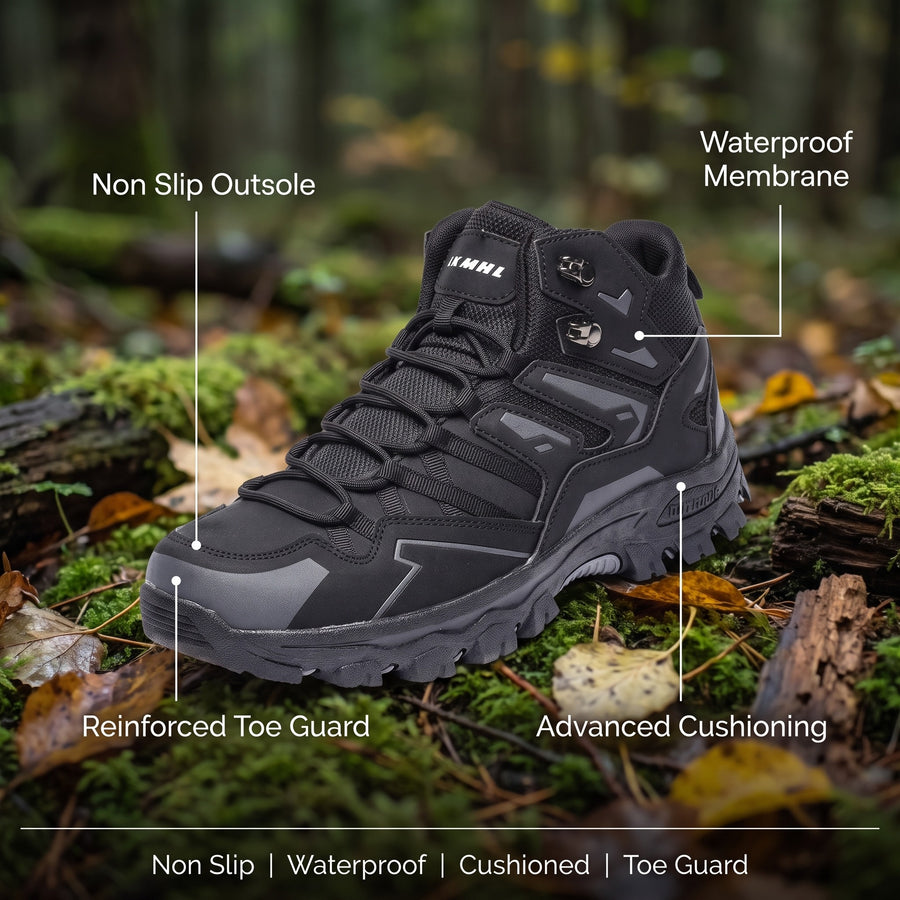 Women’s Waterproof Hiking Shoes Non Slip Lightweight Trail Walking, product photo 2