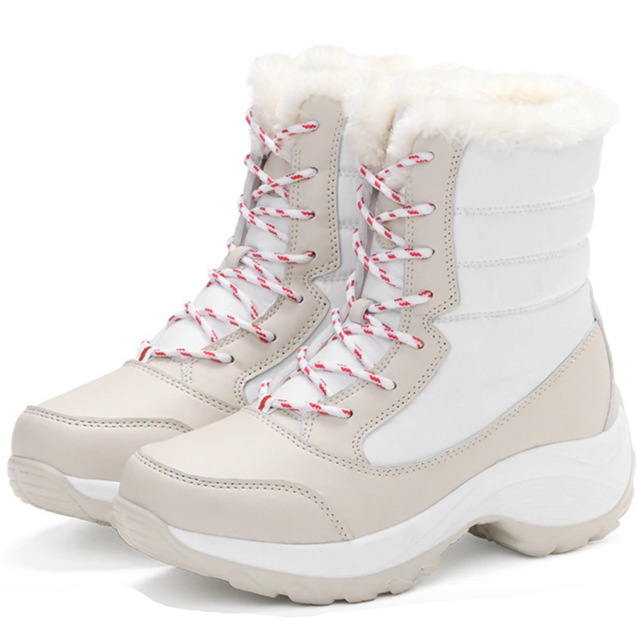 Women's Waterproof Snow Boots Cozy Slip-Resistant Winter Shoes – product view 3 | Great Lakes Outdoor