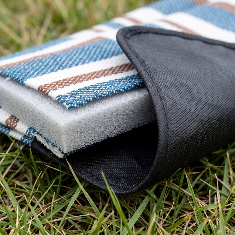 XL Picnic Blanket Waterproof Sand Free Foldable Beach Camping Mat, product photo 4